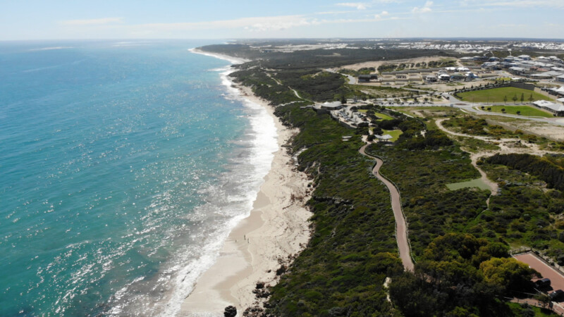 Jindalee,Beach.,Green,Park,,Walking,Path,,Spring,Green,Bush,,Indian