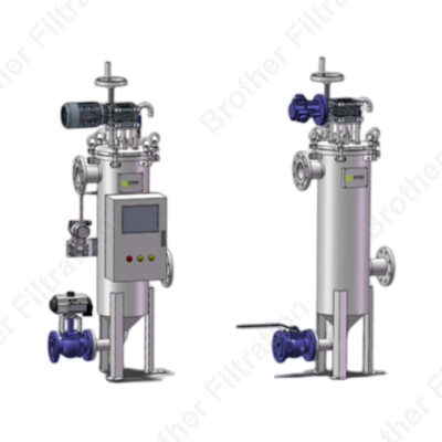 Filtro autolimpiante rascador exterior