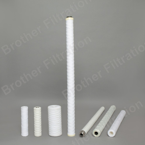 ¿Cómo funcionan los filtros cartuchos bobinados?