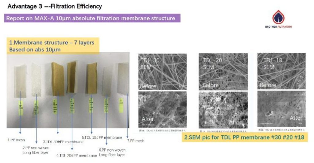Estructura científica de membrana
