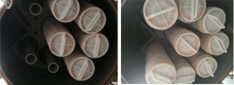 Hay dos sistemas de Ósmosis Inversa en la planta