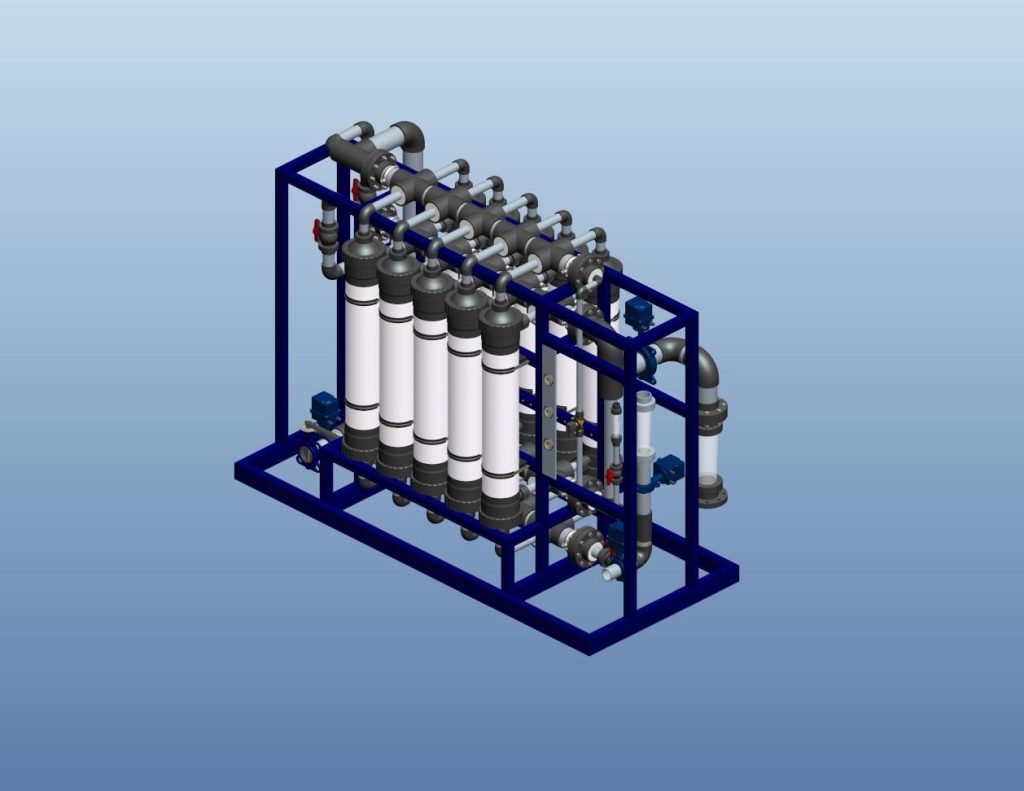 La ultrafiltración es un sistema de membrana entre la microfiltración y la nanofiltración