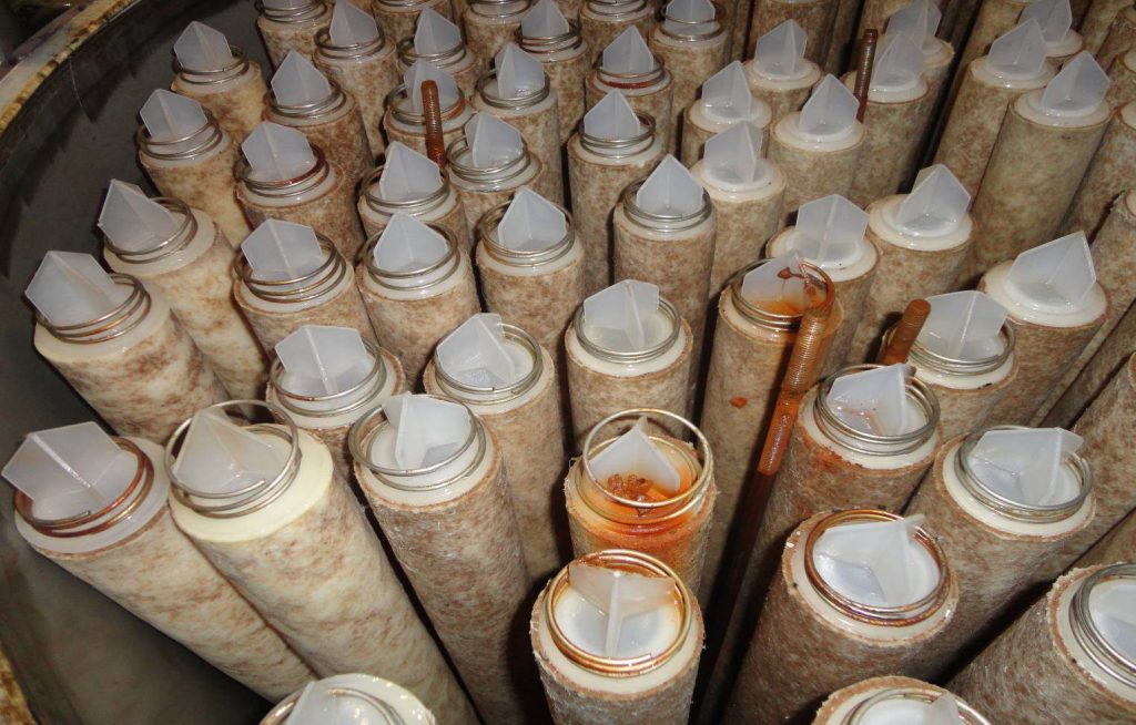 y el tiempo de uso promedio de cada serie de filtro fue 750.0h