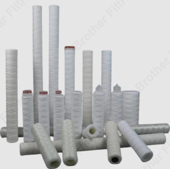 Cartucho filtrante bobinado