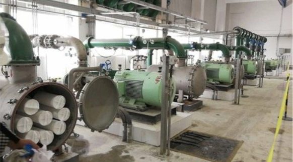 El proyecto es la primera etapa de pretratamiento y desalinización de filtros de membranas